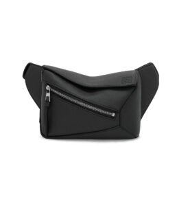 Women's Black Leather Cross Body Shoulder Bag